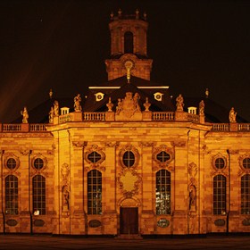 Ludwigskirche Bei Nacht4